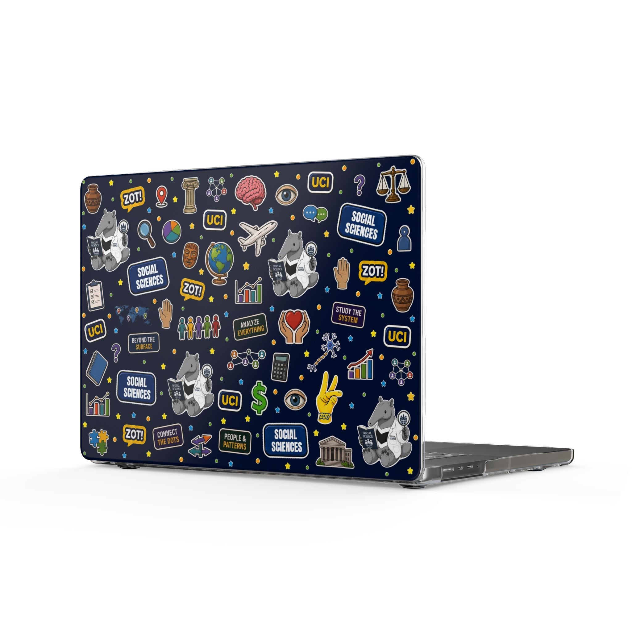 UCI Social Sciences Macbook Case - Major Vibes Collection