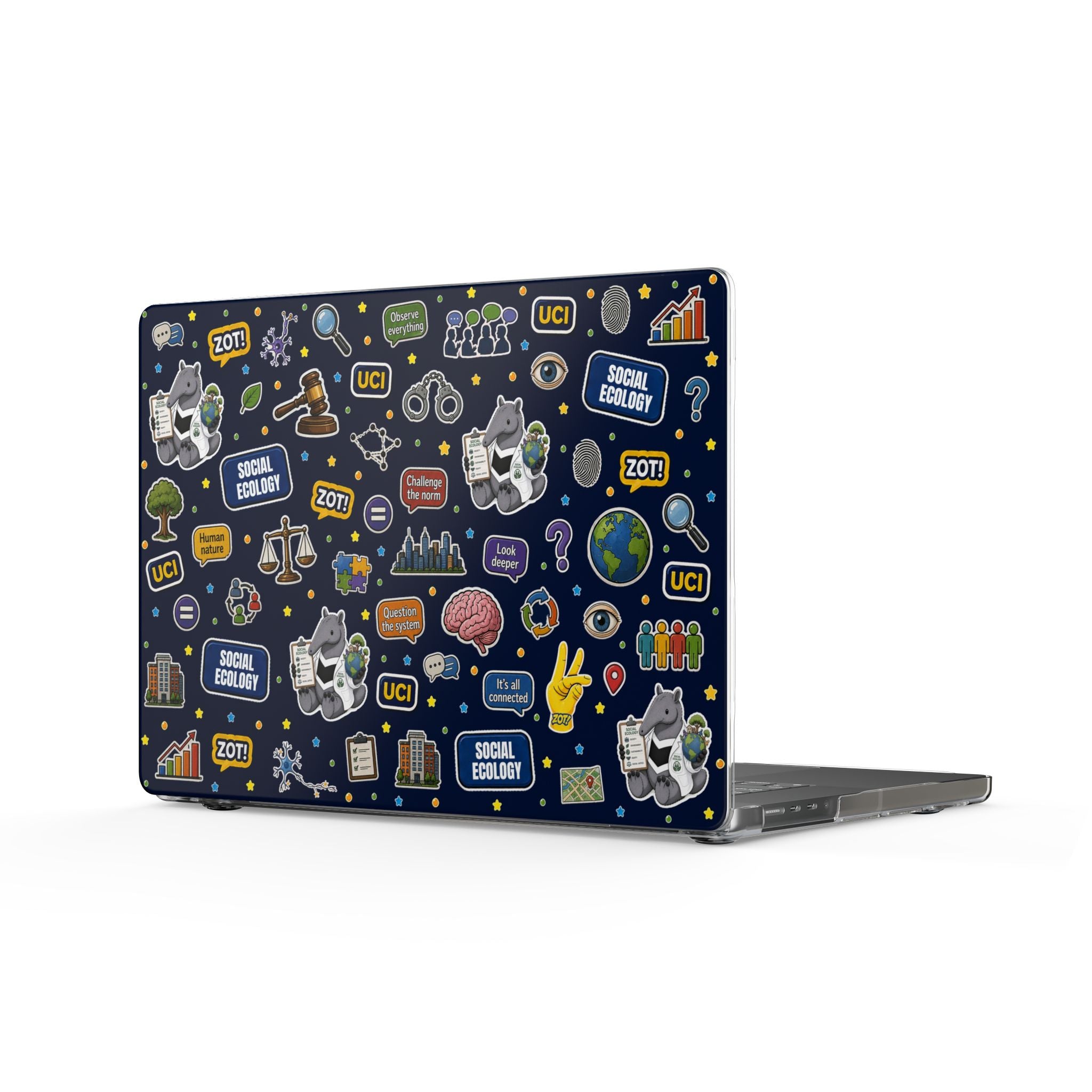 UCI SOCIAL ECOLOGY Macbook Case - Major Vibes Collection
