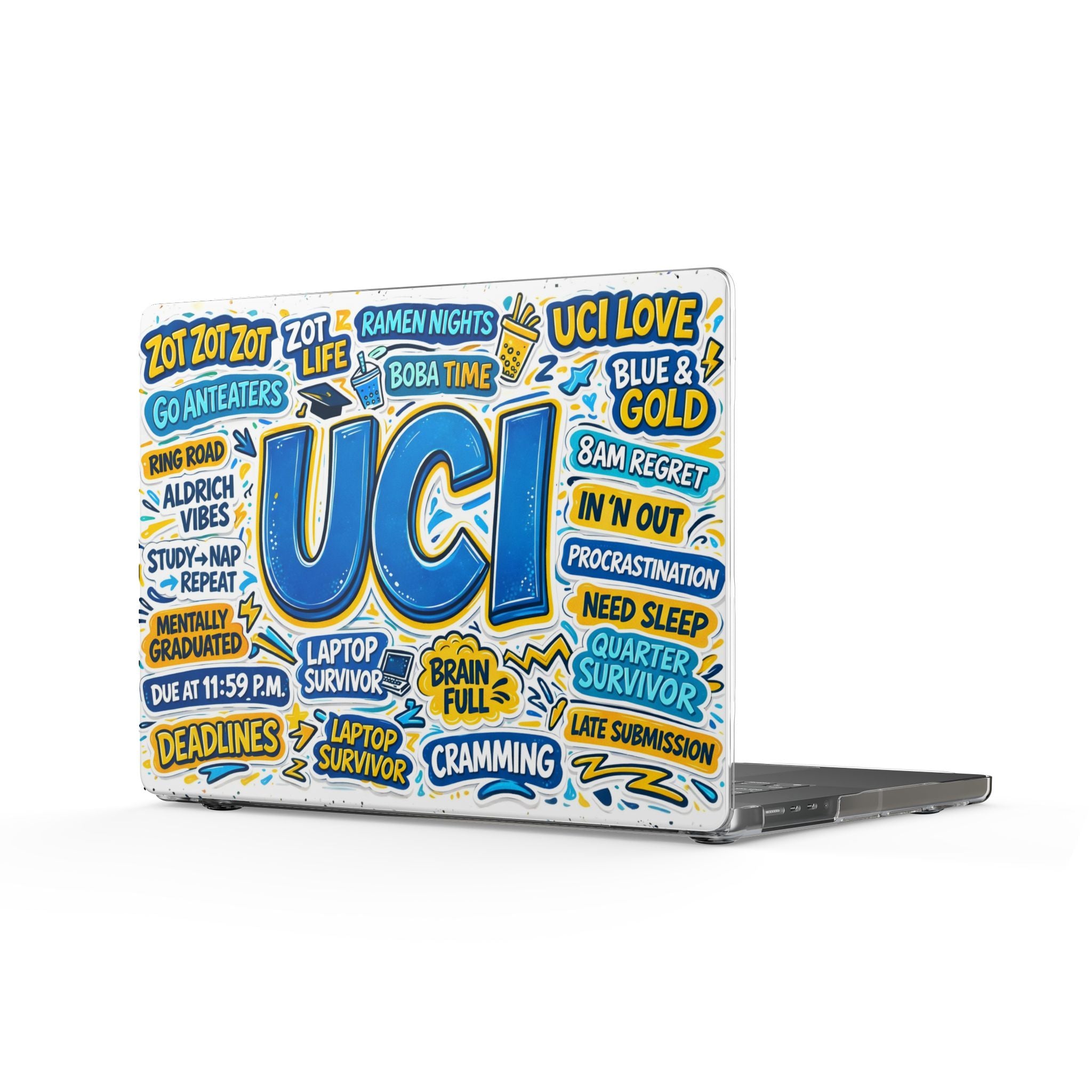 UCI Life Macbook Case - Quarter Chaos Collection