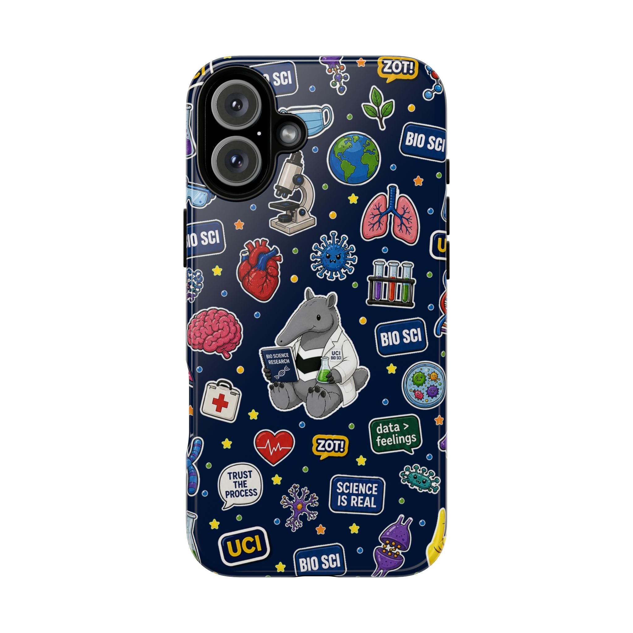 UCI Bio Sci Tough Phone Case - Major Vibes Collection