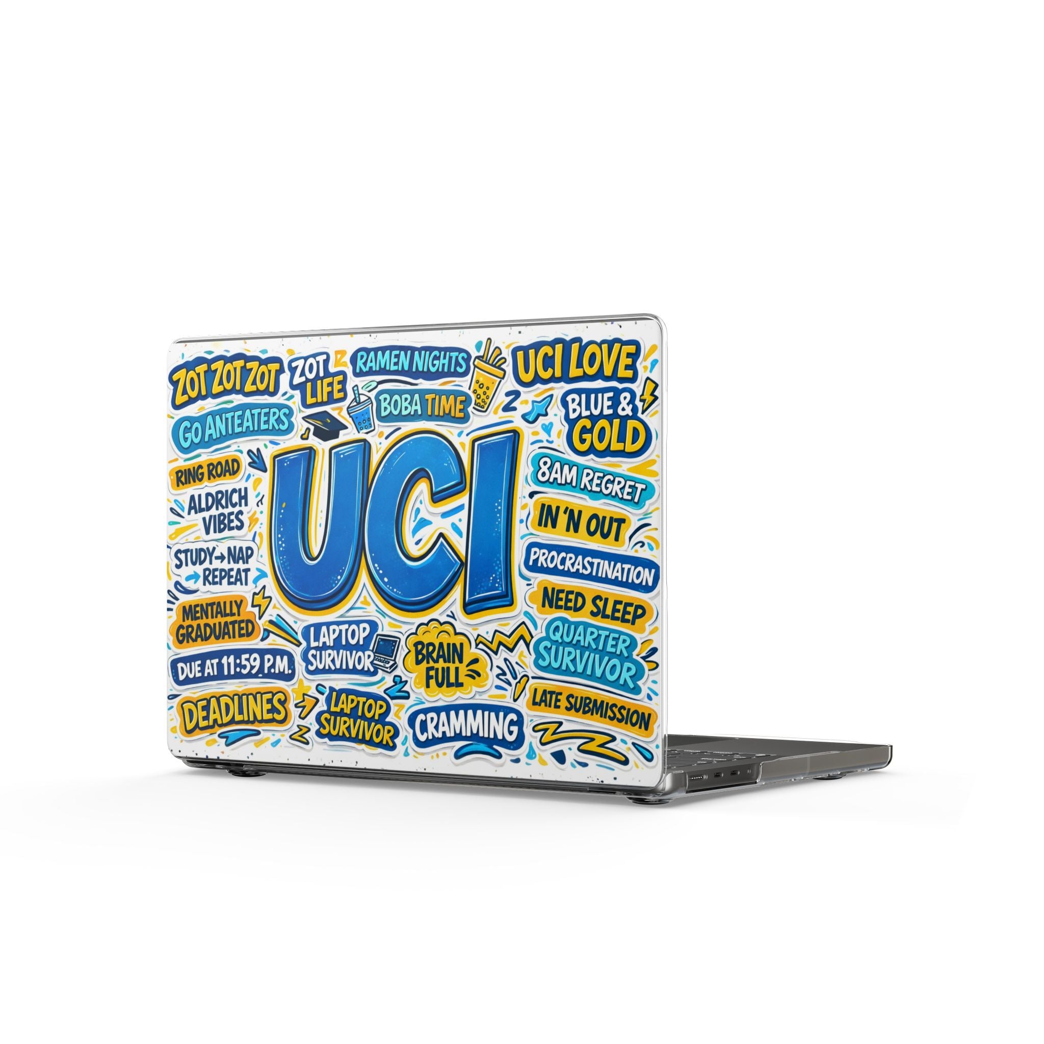 UCI Life Macbook Case - Quarter Chaos Collection